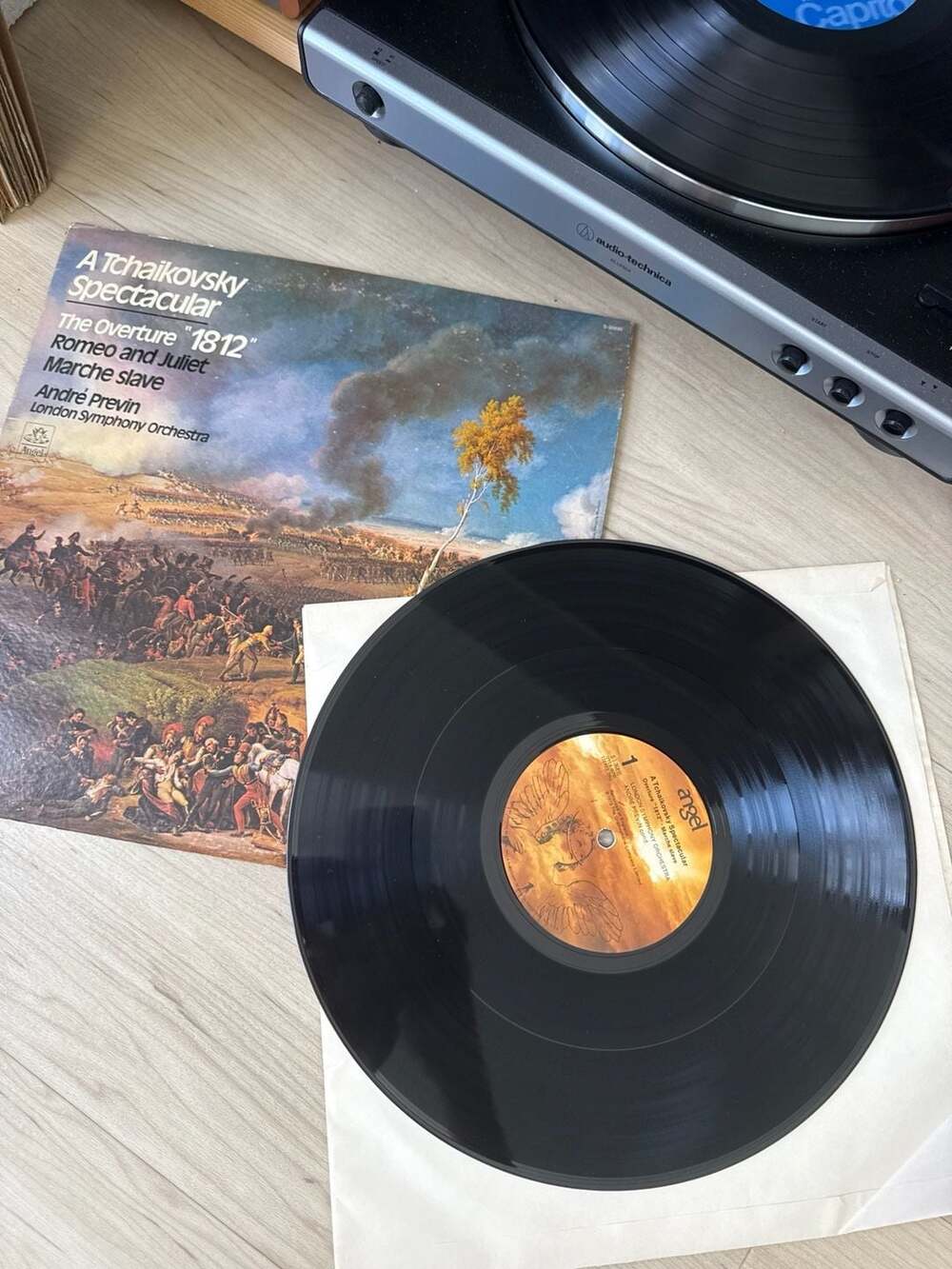 A Tchaikovsky Spectacular Vinyl Record - Andre Previn, London Symphony Orchestra
